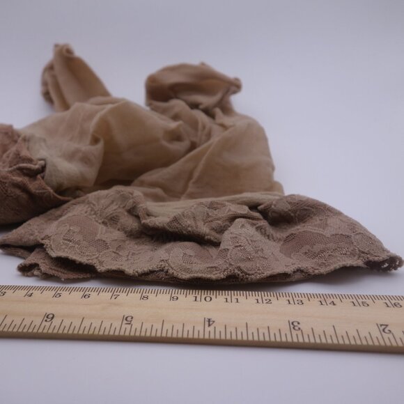 Cameo Leg Looks fashion sandalfoot Linen 100% Nylon Average Panty Hose - Picture 7 of 16